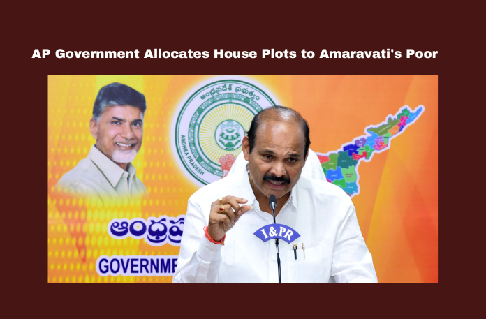 AP Government Allocates House Plots To Amaravati'S Poor AP Government Allocates House Plots To Amaravati'S Poor,House Plots To Amaravati'S Poor,AP Government Allocates House Plots,AP Government,Amaravati,AP Government Allocates House, Chandrababu Naidu, House Plots, Housing Construction, Housing Policy, Rural Poor, Urban Poor,AP Politics, Political News, Mango News,