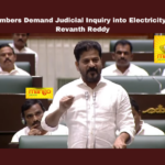BRS Members Demand Judicial Inquiry Into Electricity Issues Revanth Reddy,BRS Members Demand Judicial Inquiry Into Electricity,Judicial Inquiry Into Electricity Issues,Judicial Inquiry ,BRS Members Demand Judicial Inquiry,Electricity Issues,Revanth Reddy,BRS, Corruption, Hyderabad, Jagadish Reddy, Jaipal Reddy,KCR, Legislative Assembly, Power Projects, Revanth Reddy,Mango News,