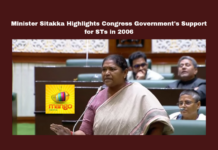 Minister Sitakka Highlights Congress Government'S Support For STS In 2006,Congress Government'S Support For STS In 2006,Minister Sitakka Highlight,Minister Sitakka Highlights Congress Government'S,Sitakka Highlights, Congress Government, Hyderabad, Land Rights, Legislative Assembly, Political Criticism, Sitakka, ST Welfare,Assembly Session,Assembly Session 2024,KCR,Telangana Assembly Session,Live Updates, Politics, Political News,Mango News,