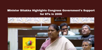 Minister Sitakka Highlights Congress Government'S Support For STS In 2006,Congress Government'S Support For STS In 2006,Minister Sitakka Highlight,Minister Sitakka Highlights Congress Government'S,Sitakka Highlights, Congress Government, Hyderabad, Land Rights, Legislative Assembly, Political Criticism, Sitakka, ST Welfare,Assembly Session,Assembly Session 2024,KCR,Telangana Assembly Session,Live Updates, Politics, Political News,Mango News,