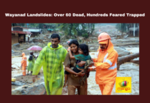 Wayanad Landslides Over 60 Dead Hundreds Feared Trapped,Wayanad Landslides ,Wayanad Landslides Over 60 Dead,Hundreds Feared Trapped, Disaster Response, Floods,Kerala, KSDMA, Meppadi, NDRF, Pinarayi Vijayan, Rescue Operations,Keralas Wayanad Landslide,Kerala Kerala hit landslides, India, hit by landslides, 108 killed after landslides,Relief And Recovery,Latest News,Live Updates, Politics, Mango News