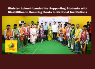 Minister Lokesh Lauded For Supporting Students With Disabilities In Securing Seats In National Institutions,Lokesh Lauded For Supporting Students With Disabilities In Securing Seats In National Institutions,Minister Lokesh Lauded For Supporting Students With Disabilities,Minister Lokesh Lauded For Supporting Students,National Institutions,Minister Lokesh,Students With Disabilities,Institutions, AndhraPradesh, DisabilityAdvocacy,Education, Inclusivity,MinisterLokesh, NationalInstitutions, Student Support,Mango News
