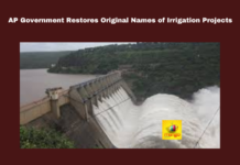 AP Government Restores Original Names Of Irrigation Projects, AP Government Restores Original, Original Names Of Irrigation Projects, Original Names, Andhra Pradesh, Irrigation Projects, Name Restoration, YSRCP, Coalition Government, Godavari-Penna, Muktyala Upliftment, CM Chandrababu Naidu, AP Live Updates, AP Politics, Political News, Mango News