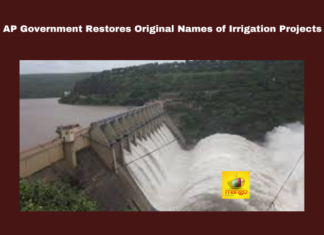 AP Government Restores Original Names Of Irrigation Projects, AP Government Restores Original, Original Names Of Irrigation Projects, Original Names, Andhra Pradesh, Irrigation Projects, Name Restoration, YSRCP, Coalition Government, Godavari-Penna, Muktyala Upliftment, CM Chandrababu Naidu, AP Live Updates, AP Politics, Political News, Mango News