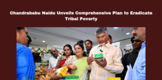 Chandrababu Naidu Unveils Comprehensive Plan to Eradicate Tribal Poverty, Chandrababu Naidu Unveils Comprehensive Plan, Comprehensive Plan, Plan to Eradicate Tribal Poverty, Tribal Poverty, Andhra Pradesh, Tribal Welfare, Chandrababu Naidu, World Adivas iDay, Poverty Eradication, Chaitanyam2.0, Tribal Development, CM Chandrababu Naidu, AP Live Updates, AP Politics, Political News, Mango News