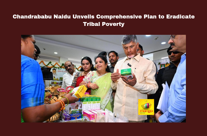 Chandrababu Naidu Unveils Comprehensive Plan to Eradicate Tribal Poverty Chandrababu Naidu Unveils Comprehensive Plan to Eradicate Tribal Poverty, Chandrababu Naidu Unveils Comprehensive Plan, Comprehensive Plan, Plan to Eradicate Tribal Poverty, Tribal Poverty, Andhra Pradesh, Tribal Welfare, Chandrababu Naidu, World Adivas iDay, Poverty Eradication, Chaitanyam2.0, Tribal Development, CM Chandrababu Naidu, AP Live Updates, AP Politics, Political News, Mango News
