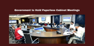 Government to Hold Paperless Cabinet Meetings, Paperless Cabinet Meetings, Andhra Pradesh, Paperless Cabinet, Chandrababu Naidu, E-Governance, I Pads, Government Efficiency, Cabinet Meetings, Cost Savings, Digital Transformation, Leak Prevention, CM Chandrababu Naidu, Pawan Kalyan, AP Live Updates, AP Politics, Political News, Mango News