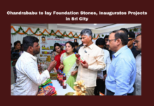 Chandrababu To Lay Foundation Stones,Inaugurates Projects In Sri City,Mango News,Sri City,Andhra Pradesh,AP,AP News,AP Latest News,AP Politics,AP Political News 2024,Andhra Pradesh News,Andhra Pradesh Politics,TDP,TDP Latest News,Chandrababu Naidu,CM Chandrababu Naidu,CM Chandrababu,CM Chandrababu Latest News,CM Chandrababu News,CM Chandrababu Live,CM Chandrababu Pressmeet,CM Chandrababu Speech,CM Chandrababu Naidu To Inaugurate 16 Projects In Sri City On August 19,Naidu To Launch Several Projects In Sri City,CM Chandrababu Naidu To Visit Sri City,Sri City Projects,Andhra Pradesh,Business Hub,Employment Opportunities,Foundation Stones,Inauguration,Industrial Growth,Investment,Sricity,Tirupati