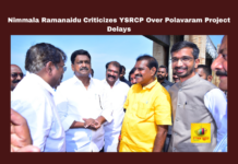Nimmala Ramanaidu Criticizes YSRCP Over Polavaram Project Delays,Mango News,Nimmala Ramanaidu,Nimmala Ramanaidu Latest News,Nimmala Ramanaidu News,Nimmala Ramanaidu Live,Nimmala Ramanaidu Pressmeet,Nimmala Ramanaidu Speech,Andhra Pradesh,AP,AP News,AP Latest News,AP Politics,AP Political News 2024,Andhra Pradesh News,Andhra Pradesh Politics,Minister Nimmala Ramanaidu,Polavaram Project,Polavaram,New Delhi,Nimmala Ramanaidu Criticizes YSRCP,Nimmala Ramanaidu About Polavaram Project,YS Jagan Mohan Reddy,TDP,TDP Latest News,Chandrababu Naidu,IIT Hyderabad Report,Water Resources,YSRCP