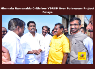 Nimmala Ramanaidu Criticizes YSRCP Over Polavaram Project Delays,Mango News,Nimmala Ramanaidu,Nimmala Ramanaidu Latest News,Nimmala Ramanaidu News,Nimmala Ramanaidu Live,Nimmala Ramanaidu Pressmeet,Nimmala Ramanaidu Speech,Andhra Pradesh,AP,AP News,AP Latest News,AP Politics,AP Political News 2024,Andhra Pradesh News,Andhra Pradesh Politics,Minister Nimmala Ramanaidu,Polavaram Project,Polavaram,New Delhi,Nimmala Ramanaidu Criticizes YSRCP,Nimmala Ramanaidu About Polavaram Project,YS Jagan Mohan Reddy,TDP,TDP Latest News,Chandrababu Naidu,IIT Hyderabad Report,Water Resources,YSRCP
