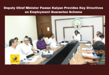 Deputy Chief Minister Pawan Kalyan Provides Key Directives on Employment Guarantee Scheme,Mango News,AP,AP News,Andhra Pradesh,AP Latest News,AP Politics,AP Political News,Deputy Chief Minister Pawan Kalyan,Deputy CM Pawan Kalyan,Pawan Kalyan,Employment Guarantee Scheme,Andhra Pradesh News,Employment Guarantee Scheme News,Government Policies,Gram Sabha,Public Works,Rural Development,Social Audit,State Secretariat,Village Administration,Optimum Utilization Of Mnregs Urged By Pawan Kalyan,Pawan Kalyan Orders Statewide Gram Sabhas,State To Hold Grama Sabhas On August 23,Employment Guarantee,Deputy CM Pawan Kalyan Directs Implementation Of Employment Guarantee Scheme,Implementation Of Employment Guarantee Scheme,Pawan Kalyan Latest News,Pawan Kalyan News,Pawan Kalyan Live,Pawan Kalyan Pressmeet,Pawan Kalyan Speech,Pawan Kalyan Latest