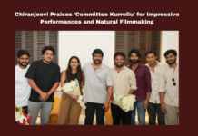 Chiranjeevi Praises ‘Committee Kurrollu’ for Impressive Performances and Natural Filmmaking,Chiranjeevi,Committee Kurrollu,Mahesh Babu,Niharika Konidela,Pink Elephant Pictures,Ram Charan,SS Rajamouli,Telugu Cinema,Tollywood,Yadu Vamsi,Cinema News,Tollywood News,Tollywood Movie Updates,Latest Cinema News,Mango News,Megastar Chiranjeevi Congratulated Committee Kurrollu Movie Team,Megastar Chiranjeevi,Chiranjeevi Latest News,Committee Kurrollu Movie,Committee Kurrollu Telugu Movie,Committee Kurrollu Movie Updates,Committee Kurrollu Movie News,Megastar Chiranjeevi Appreciation For Committee Kurrollu,Chiranjeevi Lauds Committee Kurrollu,Chiranjeevi Hails Committee Kurrolu Team,Chiranjeevi Praises Niharika Konidela Committee Kurrollu,Niharika Konidela Movies,Chiranjeevi Movies,Chiranjeevi About Committee Kurrollu Movie