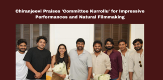 Chiranjeevi Praises ‘Committee Kurrollu’ for Impressive Performances and Natural Filmmaking,Chiranjeevi,Committee Kurrollu,Mahesh Babu,Niharika Konidela,Pink Elephant Pictures,Ram Charan,SS Rajamouli,Telugu Cinema,Tollywood,Yadu Vamsi,Cinema News,Tollywood News,Tollywood Movie Updates,Latest Cinema News,Mango News,Megastar Chiranjeevi Congratulated Committee Kurrollu Movie Team,Megastar Chiranjeevi,Chiranjeevi Latest News,Committee Kurrollu Movie,Committee Kurrollu Telugu Movie,Committee Kurrollu Movie Updates,Committee Kurrollu Movie News,Megastar Chiranjeevi Appreciation For Committee Kurrollu,Chiranjeevi Lauds Committee Kurrollu,Chiranjeevi Hails Committee Kurrolu Team,Chiranjeevi Praises Niharika Konidela Committee Kurrollu,Niharika Konidela Movies,Chiranjeevi Movies,Chiranjeevi About Committee Kurrollu Movie