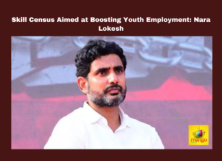 Skill Census Aimed at Boosting Youth Employment: Nara Lokesh, Skill Census Aimed, Boosting Youth Employment, Skill Census, Nara Lokesh, Youth Employment, Andhra Pradesh, Skill Development, IT Ministry, Education, Job Creation, State Government, University Rankings, CM Chandrababu Naidu, Pawan Kalyan, AP Live Updates, AP Politics, Political News, Mango News