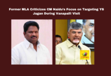 Former MLA Criticizes CM Naidu’s Focus on Targeting YS Jagan During Vanapalli Visit, Former MLA Criticizes CM Naidu, Targeting YS Jagan During Vanapalli Visit, Ravulapalem, Chandrababu Naidu, YS Jagan Mohan Reddy, Chirla Jaggireddy, Vanapalli, Grama Sabha, Amma Vodi, Rythu Bharosa, Aasara, Andhra Pradesh Politics, CM Chandrababu Naidu, Pawan Kalyan, AP Live Updates, AP Politics, Political News, Mango News