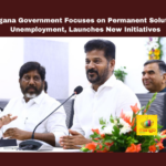 Telangana Government Focuses on Permanent Solutions to Unemployment, Launches New Initiatives, Permanent Solutions to Unemployment, Telangana Government Focuses Unemployment, Telangana, Revant Reddy, Rajiv Gandhi Civils Abhayahastam, Unemployment, Civil Services, Hyderabad, Singareni Collieries, Young India University, Young India Sports University, Telangana Jobs, Skill Development, TS Live Updates, TS Political News, Political News, Mango News
