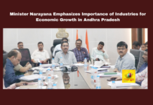 Minister Narayana Emphasizes Importance of Industries for Economic Growth in Andhra Pradesh, Importance of Industries for Economic Growth, Tirumala, Andhra Pradesh, Minister Narayana, Industries, Economic Growth, Job Opportunities, CM Chandrababu Naidu, Canteen Initiative, TUDA, Tirupati, AP Development, CM Chandrababu Naidu, Pawan Kalyan, AP Live Updates, AP Politics, Political News, Mango News