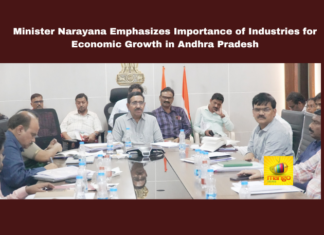 Minister Narayana Emphasizes Importance of Industries for Economic Growth in Andhra Pradesh, Importance of Industries for Economic Growth, Tirumala, Andhra Pradesh, Minister Narayana, Industries, Economic Growth, Job Opportunities, CM Chandrababu Naidu, Canteen Initiative, TUDA, Tirupati, AP Development, CM Chandrababu Naidu, Pawan Kalyan, AP Live Updates, AP Politics, Political News, Mango News