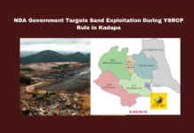 NDA Government Targets Sand Exploitation During YSRCP Rule in Kadapa, NDA Government Targets Sand Exploitation, Sand Exploitation During YSRCP Rule, Kadapa, Sand Mining Irregularities, NDA Government, YSRCP Rule, VG Venkata Reddy, Jayaprakash Power Ventures, Vigilance Investigation, Environmental Damage, YSR District, Annamaya District, Sand Mafia, CM Chandrababu Naidu, Pawan Kalyan, AP Live Updates, AP Politics, Political News, Mango News