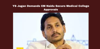 YS Jagan Demands CM Naidu Secure Medical College Approvals, YS Jagan Demands CM Naidu, Secure Medical College Approvals, YS Jagan Mohan Reddy, Chandrababu Naidu, Medical Colleges, Andhra Pradesh, Healthcare Reforms, YSRCP, Public Health Infrastructure, CM Chandrababu Naidu, Pawan Kalyan, AP Live Updates, AP Politics, Political News, Mango News