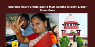 Supreme Court Grants Bail to MLC Kavitha in Delhi Liquor Scam Case, MLC Kavitha in Delhi Liquor Scam Case, Supreme Court Grants Bail to MLC Kavitha, Supreme Court, MLC Kavitha, Delhi Liquor Scam, Enforcement Directorate, CBI, Bail Granted, Indian Judiciary, Justice BR Gavai, Justice Viswanathan, Kavitha Bail, Delhi Liquor Case, Telangana, TS Live Updates, TS Political News, Political News, Mango News