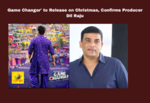 Game Changer' to Release on Christmas, Confirms Producer Dil Raju, Game Changer Release Date, Game Changer Release On Christmas, Game Changer, Ram Charan, Shankar, Dil Raju, Kiara Advani, Political Thriller, Tollywood, Christmas Release, Thaman, Tollywood, Latest Tollywood News, Tollywood Live Updates, Mango News