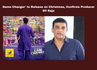 Game Changer' to Release on Christmas, Confirms Producer Dil Raju, Game Changer Release Date, Game Changer Release On Christmas, Game Changer, Ram Charan, Shankar, Dil Raju, Kiara Advani, Political Thriller, Tollywood, Christmas Release, Thaman, Tollywood, Latest Tollywood News, Tollywood Live Updates, Mango News