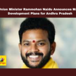 Union Minister Rammohan Naidu Announces Major Development Plans for Andhra Pradesh Union Minister Rammohan Naidu Announces Major Development Plans for Andhra Pradesh, Rammohan Naidu Announces Major Development Plans, Major Development Plans for Andhra Pradesh, Andhra Pradesh Development, Rammohan Naidu, Industrial Smart Cities, Kopparthi, Orvakal, Visakha-Chennai Corridor, Polavaram Project, Rayalaseema, Double Engine Growth, M Chandrababu Naidu, Pawan Kalyan, AP Live Updates, AP Politics, Political News, Mango News