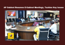 AP Cabinet Resumes E-Cabinet Meetings, Tackles Key Issues, E-Cabinet Meetings, Amaravati, AP Cabinet Meeting, E-Cabinet, Chandrababu Naidu, Reverse Tendering, Polavaram Project, Vikasat Andhra Pradesh, Irrigation Associations, CM Chandrababu Naidu, Pawan Kalyan, AP Live Updates, AP Politics, Political News, Mango News