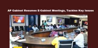 AP Cabinet Resumes E-Cabinet Meetings, Tackles Key Issues, E-Cabinet Meetings, Amaravati, AP Cabinet Meeting, E-Cabinet, Chandrababu Naidu, Reverse Tendering, Polavaram Project, Vikasat Andhra Pradesh, Irrigation Associations, CM Chandrababu Naidu, Pawan Kalyan, AP Live Updates, AP Politics, Political News, Mango News