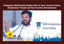 Telangana CM Revanth Reddy Calls for New Tourism Policy, Emphasizes Temple and Eco-Tourism Development, Eco-Tourism Development, New Tourism Policy, Telangana Tourism, Revanth Reddy, Eco-Tourism, Temple Tourism, Health Tourism, Yadagirigutta, New Zoo, Tourism Policy, Raja Gopuram, VTDA, Hyderabad, Telangana, TS Live Updates, TS Political News, Political News, Mango News