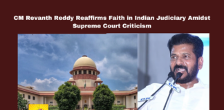 CM Revanth Reddy Reaffirms Faith in Indian Judiciary Amidst Supreme Court Criticism, Supreme Court Criticism, CM Revanth Reddy Reaffirms Faith, Revanth Reddy, Indian Judiciary, Supreme Court, MLC Kavitha, Delhi Liquor Case, Judicial Independence, Public Statement, Telangana Politics, Telangana, TS Live Updates, TS Political News, Political News, Mango News