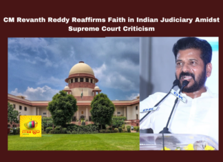 CM Revanth Reddy Reaffirms Faith in Indian Judiciary Amidst Supreme Court Criticism, Supreme Court Criticism, CM Revanth Reddy Reaffirms Faith, Revanth Reddy, Indian Judiciary, Supreme Court, MLC Kavitha, Delhi Liquor Case, Judicial Independence, Public Statement, Telangana Politics, Telangana, TS Live Updates, TS Political News, Political News, Mango News