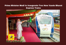 Prime Minister Modi to Inaugurate Two New Vande Bharat Express Trains, Inaugurate Two New Vande Bharat Express Trains, Two New Vande Bharat Trains, Vande Bharat Express, Narendra Modi, Train Launch, MGR Chennai Central, Nagercoil, Madurai, Bangalore Cantonment, Indian Railways, TravelUpdates, National News, India, Congress, BJP, PM Modi, Live Updates, Breaking News, Live News, Mango News