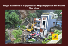 Vijayawada Landslide, Mogalrajapuram Tragedy, Sunnabattila Quarry, Rescue Operations, Government Compensation, Disaster Response, Andhra Pradesh News, Landslide Victims, Ex-Gratia Payment