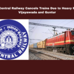 South Central Railway Cancels Trains Due to Heavy Rains in Vijayawada and Guntur, South Central Railway Cancels Trains, Cancels Trains Due to Heavy Rains in Vijayawada, Heavy Rains in Vijayawada and Guntur, Heavy Rains, Train Cancellations, Vijayawada, Guntur, South Central Railway, Travel Disruptions, Helpline Numbers, Heavy Rain In AP, Weather Report, Red Alert, AP, Heavy Rain, Andhra Pradesh, AP Rain, AP Live Updates, Political News, Mango News