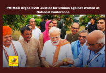 PM Modi Urges Swift Justice for Crimes Against Women at National Conference, PM Modi Urges Swift Justice for Crimes, Justice for Crimes Against Women, Prime Minister Modi, Crimes Against Women, Kolkata Murder, National Conference, Fast Track Courts, Legal Reforms, Mamata Banerjee, President Draupadi Murmu, Judicial Efficiency, National News, India, Congress, BJP, PM Modi, Live Updates, Breaking News, Live News, Mango News