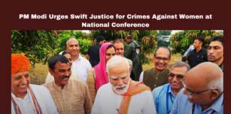 PM Modi Urges Swift Justice for Crimes Against Women at National Conference, PM Modi Urges Swift Justice for Crimes, Justice for Crimes Against Women, Prime Minister Modi, Crimes Against Women, Kolkata Murder, National Conference, Fast Track Courts, Legal Reforms, Mamata Banerjee, President Draupadi Murmu, Judicial Efficiency, National News, India, Congress, BJP, PM Modi, Live Updates, Breaking News, Live News, Mango News