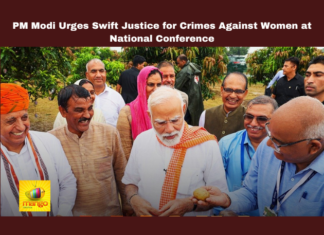PM Modi Urges Swift Justice for Crimes Against Women at National Conference, PM Modi Urges Swift Justice for Crimes, Justice for Crimes Against Women, Prime Minister Modi, Crimes Against Women, Kolkata Murder, National Conference, Fast Track Courts, Legal Reforms, Mamata Banerjee, President Draupadi Murmu, Judicial Efficiency, National News, India, Congress, BJP, PM Modi, Live Updates, Breaking News, Live News, Mango News