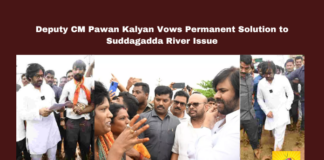 Deputy CM Pawan Kalyan Vows Permanent Solution to Suddagadda River Issue, Deputy CM Pawan Kalyan Vows, Permanent Solution to Suddagadda River Issue,Pawan Kalyan, Suddagadda River, Budameru Encroachment, AP floods, Kakinada district, Eleru reservoir, Andhra Pradesh Deputy CM, flood management, Gollaprolu Mandal, flood relocation, Pawan Kalyan, AP Live Updates, Live Updates, Breaking News, Headlines, Live News, Mango News