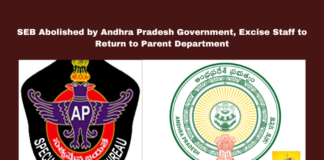 SEB Abolished by Andhra Pradesh Government, Excise Staff to Return to Parent Department, SEBAbolished, ExciseDepartment, AndhraPradesh, SEB, DGPOrder, CabinetDecision, ExciseStaff, GovernmentOrder, EnforcementBureau, IGRankOfficer, Pawan Kalyan, AP Live Updates, Live Updates, Breaking News, Headlines, Live News, Mango News