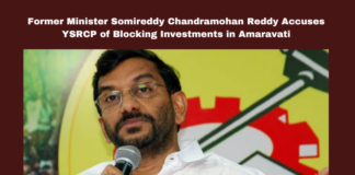 Former Minister Somireddy Chandramohan Reddy Accuses YSRCP of Blocking Investments in Amaravati, Former Minister Somireddy Chandramohan Reddy Accuses YSRCP, Accuses YSRCP of Blocking Investments in Amaravati, Accuses YSRCP, Investments in Amaravati, Amaravati Investments, Somireddy Chandramohan Reddy, Amaravati Development, YSRCP Corruption, Kakani Govardhan Reddy, Budameru Flood Prevention, AP News, AP Live Updates, Andhra Pradesh, Breaking News, Live Updates, Headlines, Mango News
