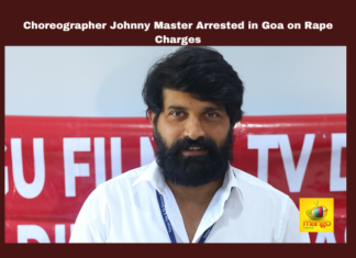 Choreographer Johnny Master Arrested in Goa on Rape Charges, Arrested in Goa on Rape Charges, Choreographer Johnny Master Arrested, Jani Master Rape Case, Rape Case, Johnny Master Arrest, Rape Allegations, Cyberabad Police, POCSO Act, Assistant Choreographer, Tollywood, Tollywood Latest News, Tollywood Live Updates, Tollywood News, Movie News, Mango News