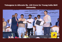 Telangana to Allocate Rs. 100 Crore for Young India Skill University, Telangana to Allocate Rs. 100 Crore, Young India Skill University, Skill University, Rs. 100 Crore, Telangana News, Revanth Reddy, Young India Skill University, Anand Mahindra, Telangana Government, Telangana, TS Politics, TS Live Updates, Political News, Mango News