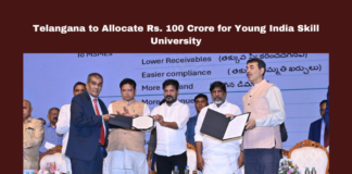 Telangana to Allocate Rs. 100 Crore for Young India Skill University, Telangana to Allocate Rs. 100 Crore, Young India Skill University, Skill University, Rs. 100 Crore, Telangana News, Revanth Reddy, Young India Skill University, Anand Mahindra, Telangana Government, Telangana, TS Politics, TS Live Updates, Political News, Mango News