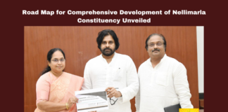 Road Map for Comprehensive Development of Nellimarla Constituency Unveiled, Road Map for Comprehensive Development, Nellimarla Constituency Unveiled, Nellimarla Development, Lokam Madhavi, Pawan Kalyan, Infrastructure Plans, Andhra Pradesh, Pawan Kalyan, AP Live Updates, Live Updates, Breaking News, Headlines, Live News, Mango News