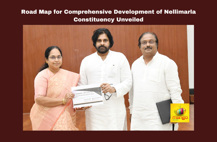 Road Map for Comprehensive Development of Nellimarla Constituency Unveiled Road Map for Comprehensive Development of Nellimarla Constituency Unveiled, Road Map for Comprehensive Development, Nellimarla Constituency Unveiled, Nellimarla Development, Lokam Madhavi, Pawan Kalyan, Infrastructure Plans, Andhra Pradesh, Pawan Kalyan, AP Live Updates, Live Updates, Breaking News, Headlines, Live News, Mango News