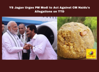 YS Jagan Urges PM Modi to Act Against CM Naidu's Allegations on TTD, YS Jagan Urges PM Modi, CM Naidu's Allegations, YS Jagan, Chandrababu Naidu, TTD Allegations, Tirumala Laddu, PM Modi, Political Allegations, Ghee Adulteration, Devotee Sentiments, YSRCP, TDP Failures, Pawan Kalyan, AP Live Updates, Live Updates, Breaking News, Headlines, Live News, Mango News