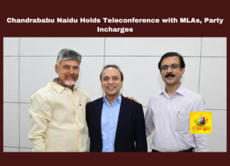 Chandrababu Naidu Holds Teleconference with MLAs, Party Incharges, Chandrababu Naidu Holds Teleconference, Teleconference with MLAs, Chandrababu Naidu, TDP, MLAs, Teleconference, Welfare Schemes, Tirumala, Skill Development, Polavaram Project, Nominated Posts, Party Activists, CM Chandrababu Naidu, Pawan Kalyan, AP Live Updates, Live Updates, Breaking News, Headlines, Live News, Mango News