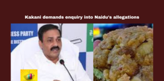 YSRCP Leaders Demand Inquiry into Chandrababu’s Allegations on TTD Laddu, TTD Laddu, Chandrababu Naidu, Kakani Govardhan Reddy, Gadikota Srikanth Reddy, YSRCP, Pawan Kalyan, Tirumala Tirupati Devasthanam, TDP, Political Allegations, Allegations on TTD Laddu, Thirumala Laddu, Thirumala News, TTD, Tirumala, Tirumala Tirupati, Venkateswara Swamy, Tirupati, Latest Tirupati News, Andhra Pradesh, AP Live Updates, Live Updates, Breaking News, Headlines, Live News, Mango News